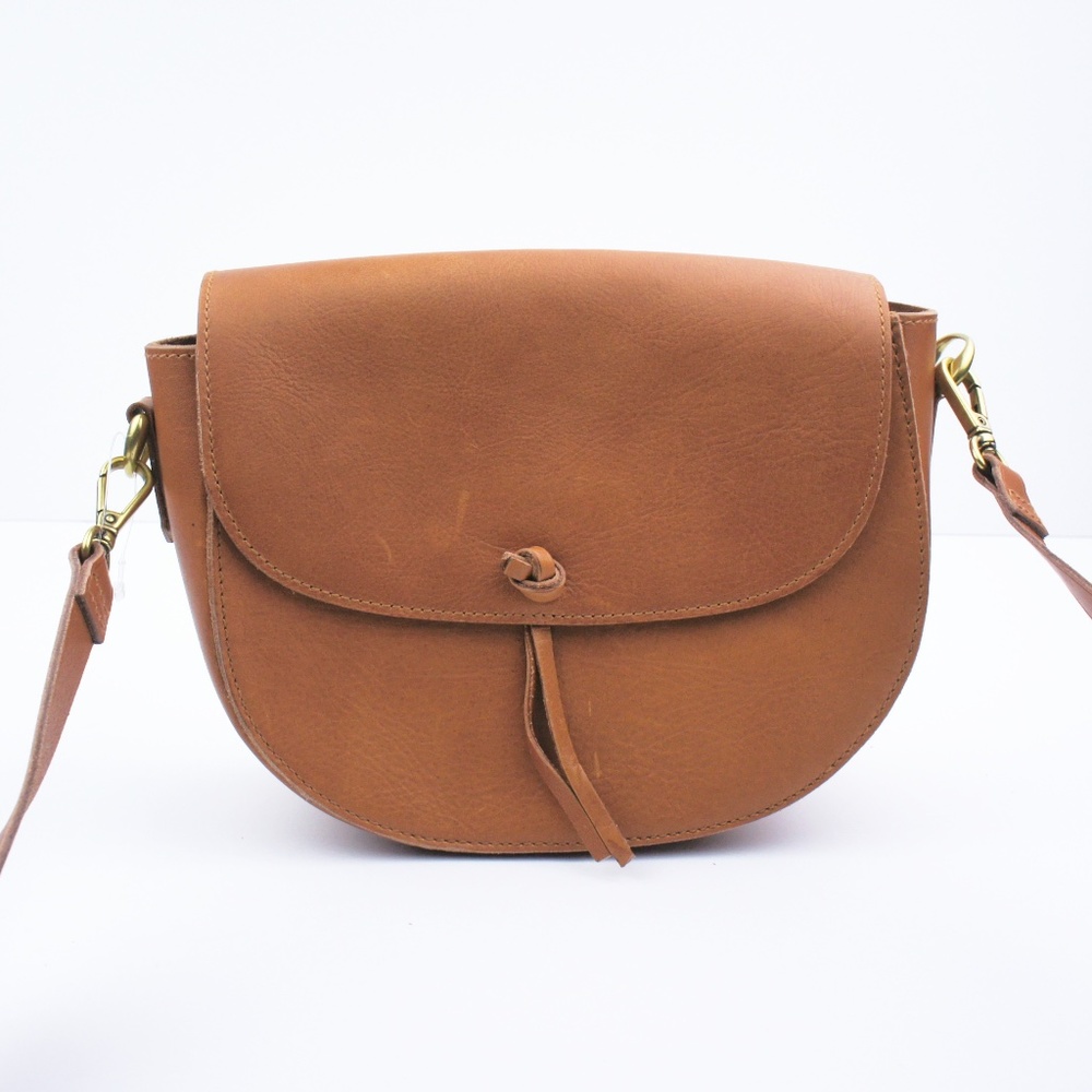 New MADEWELL The Elsewhere Tie Saddlebag Leather - Picture 3 of 8